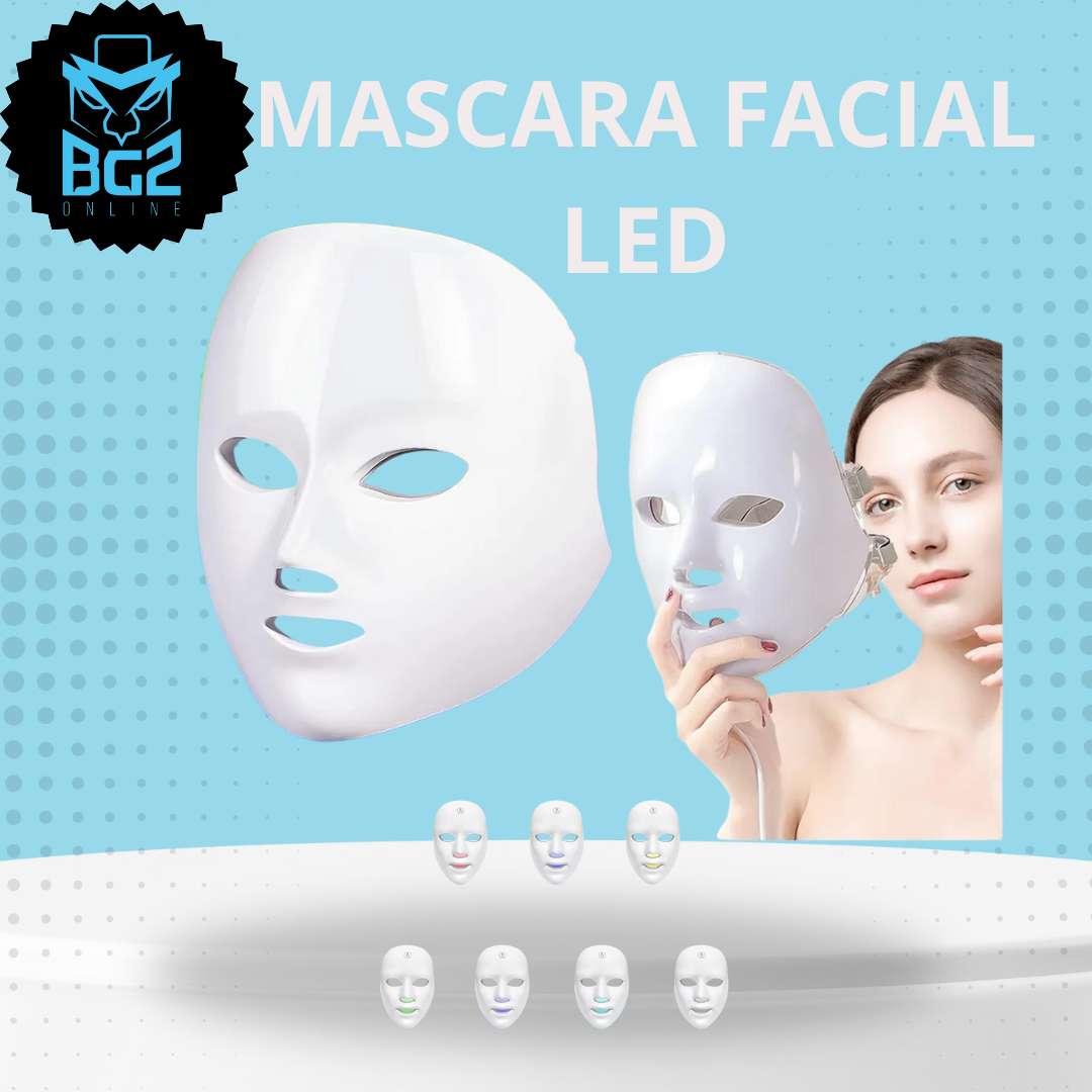 MASCARA FACIAL LED